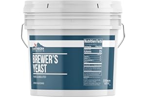 Earthborn Elements Brewer’s Yeast 1 Gallon Bucket, Pure & Undiluted, Inactive Yeast