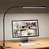 SKYLEO Desk Lamp LED Clip On 1300LM 5 Color Modes 11 Brightness Levels view 1