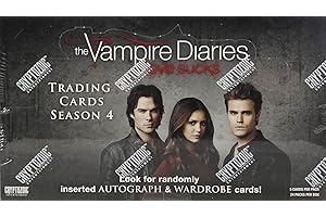 CRYPTOZOIC ENTERTAINMENT 2016 Cryptozoic The Vampire Diaries Season 4 Trading Cards Factory Sealed Box 24 Packs