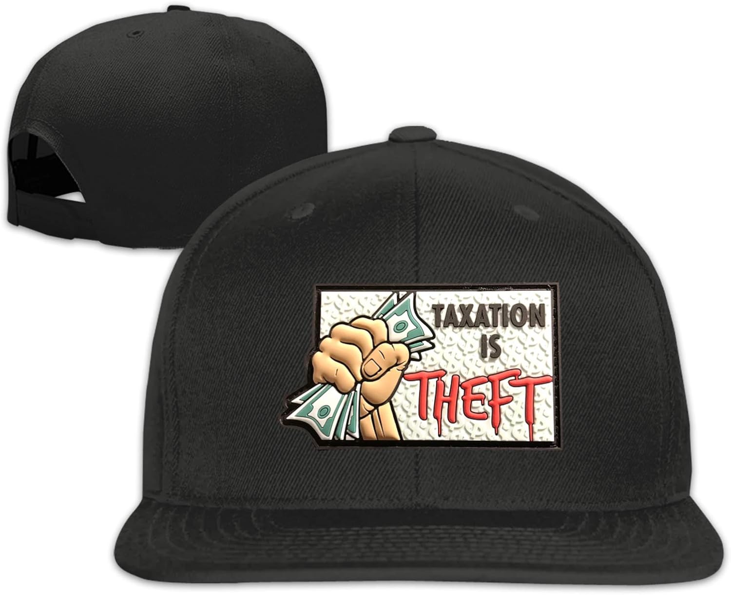 Taxation is Theft Plain Cap Classic Baseball Cap Hats Adjustable Adult