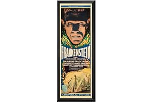 SnapeZo Poster Frame 14x36 Inches, Black 1 Inch Aluminum Profile, Front-Loading Snap Frame, Wall Mounting, Sleek Series