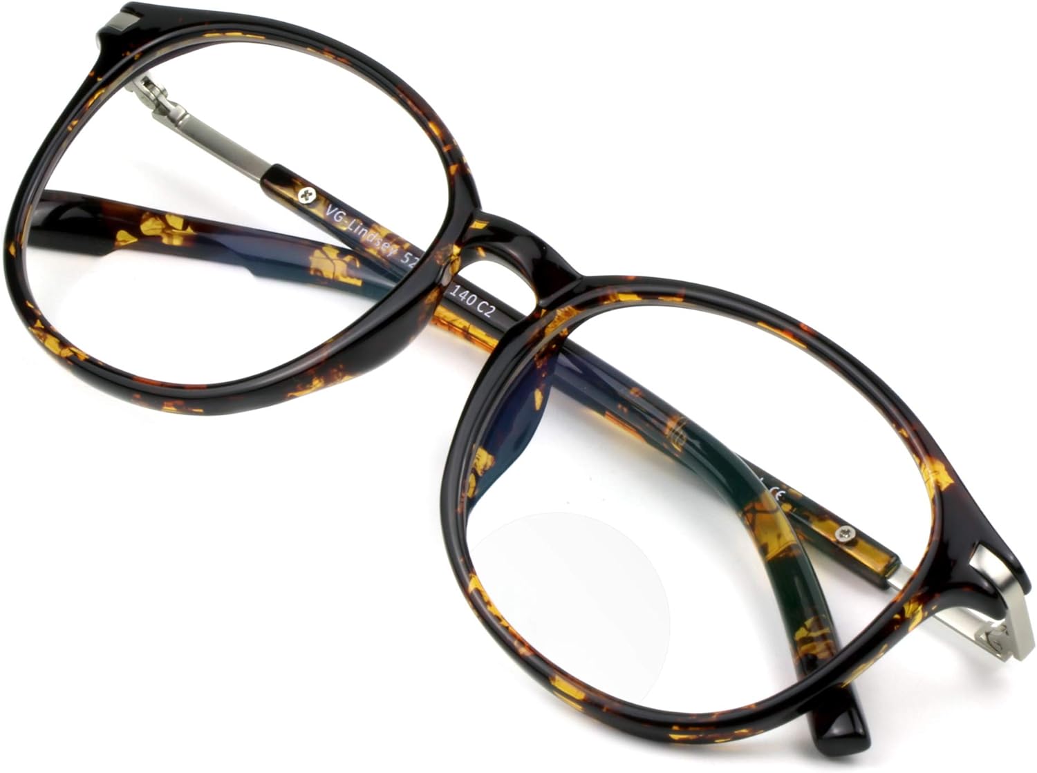 reading glasses with clear upper lens