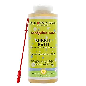 california baby bubble bath