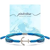 HARACRAFT Under The Sea Blue Marine Luck and Protection Tibetan Bracelet, Surfer String Wrap for Men, Women, Forever Love Friendship
