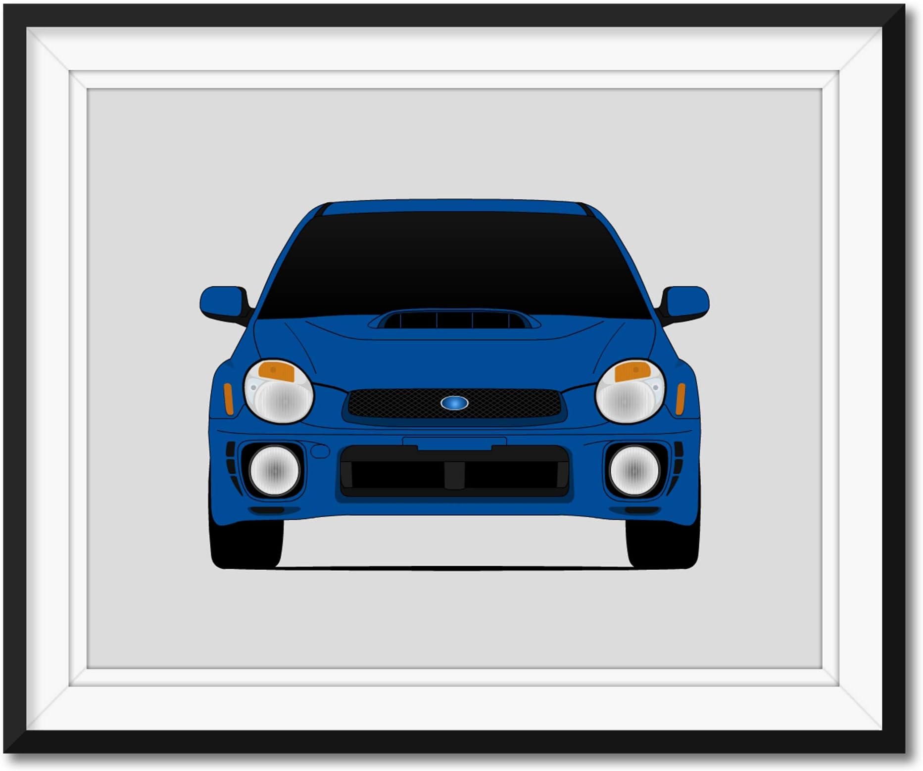 World Rally eXperimental Rally Car G2 Bugeye (2000-2002) Inspired Poster Print Wall Art Decor Handmade GD GG S Series