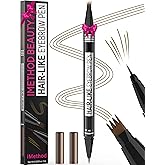 iMethod Microblading Eyebrow Pen - Eyebrow Pencil Magical 2-in-1 Dual-Ended Eye Brow Pencils for Women with 4-Fork-Tip & Prec