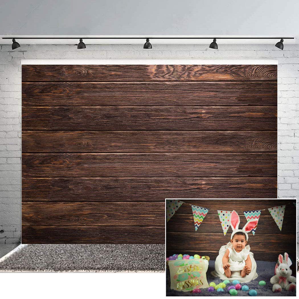 Avezano Wooden Backdrop for Photography Wooden Floor Vinyl Brown Floor Photography Background Wooden Background Wooden Texture Photo Background (8x6ft)