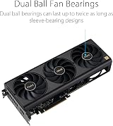 ASUS ProArt GeForce RTX 4080 16GB OC GDDR6X PCIe 4.0 DLSS 3 Graphics Card view 4