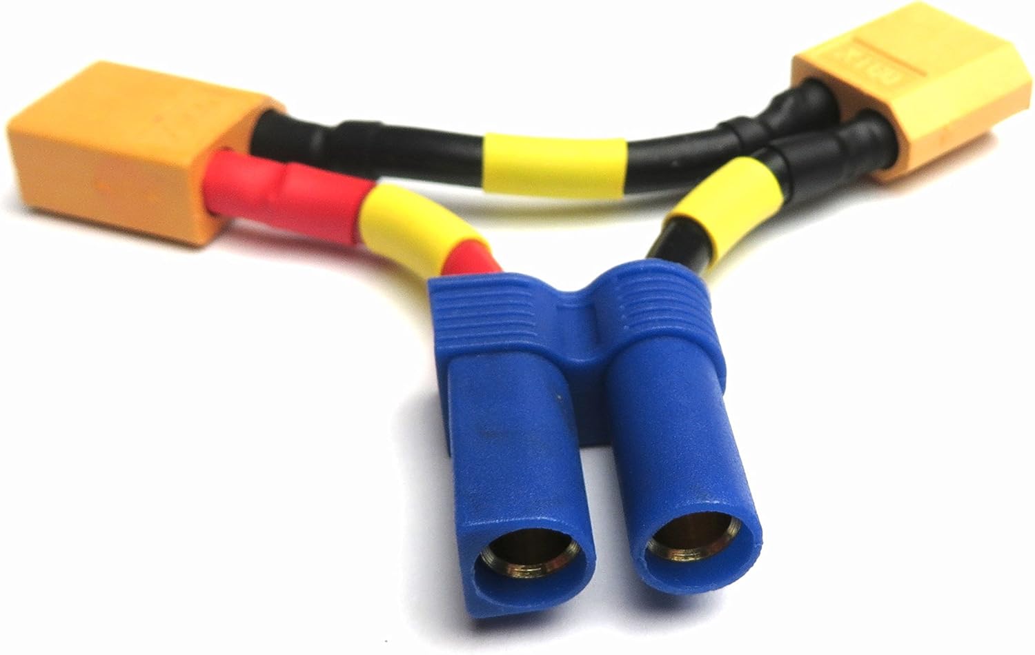 XT60 Male Series Adapter Fed by EC5 Female Connector
