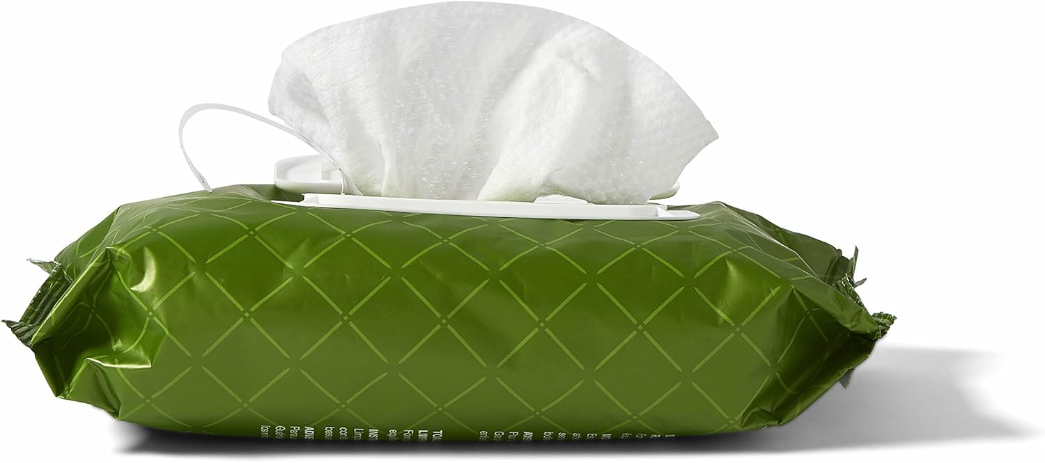 FitRight Aloe Quilted Heavyweight Personal Cleansing Cloth Wipes, Unscented, Pack of 48, 8 x 12 inch Adult Large Incontinence Wipes