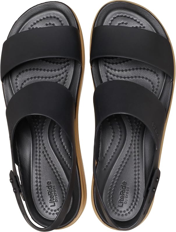 Brooklyn Low Wedge, Noir/Cajou, Femme, EU 36-37