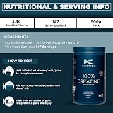 Kinetica Creapure Creatine Monohydrate Unflavoured 500g 147 Servings view 7