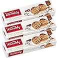 Kambly Éclats de Noisettes 3x100g (10.58 Oz) - Fine Pastries with Hazelnut Cream and Swiss Chocolate - Made in Germany