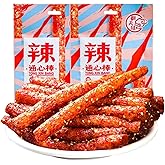 WSYLS - Latiao, Chinese Spicy Snacks, Southeast Asian Street Food, Non-Fried, Party Snack Box (68g).