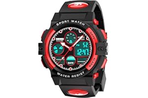 cofuo Kids Digital Sport Watch, Boys Girls Waterproof Sports Outdoor Watches Children Casual Electronic Analog Quartz Wrist Watches with Alarm Stopwatch