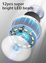 Homelist Motion Sensor Lights Indoor 6 Pack Wireless USB Rechargeable Magnetic view 9