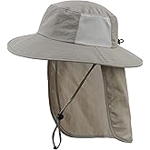 Connectyle Kids Flap Sun Hat with UPF 50+ Wide Brim Beach Hat Fishing Hiking Hat
