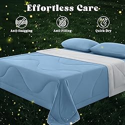 FineMay Cooling Comforter King Size, Double-Sided