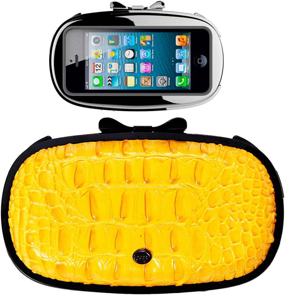 IPhone Purse Case SE, 5 & 5S Delicious Agent Crocodile Yellow