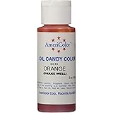 Orange Oil-Based Candy Color 2 Ounces by Americolor