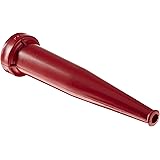 Dixon Valve PN15 Thermoplastic Fire Equipment, Plain Hose Nozzle, 1-1/2" NPS, 10" Length, 1/2" Orifice