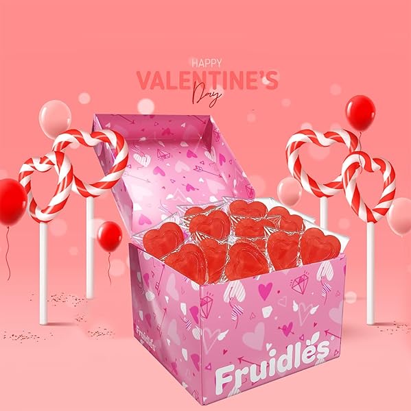VALENTINES DAY LOLLIPOPS RED DOUBLE HEART SHAPED CHERRY FLAVORED, INDIVIDUALLY WRAPPED (120-PACK)