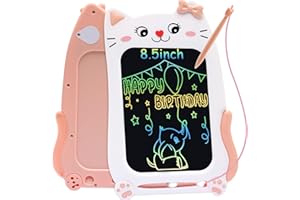 YUBALEER Toddler Toys Age 1-2,8.5in LCD Writing Tablet for Kids,Reusable Doodle Board,Learning Toy for Girls,Airplane Travel Essentials Drawing Tablet for 1 2 3 4 5 6 Year Olds Girls Birthday