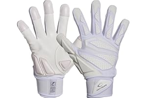 Cutters Force Padded Football Gloves for Lineman. Extra Grip. Adults