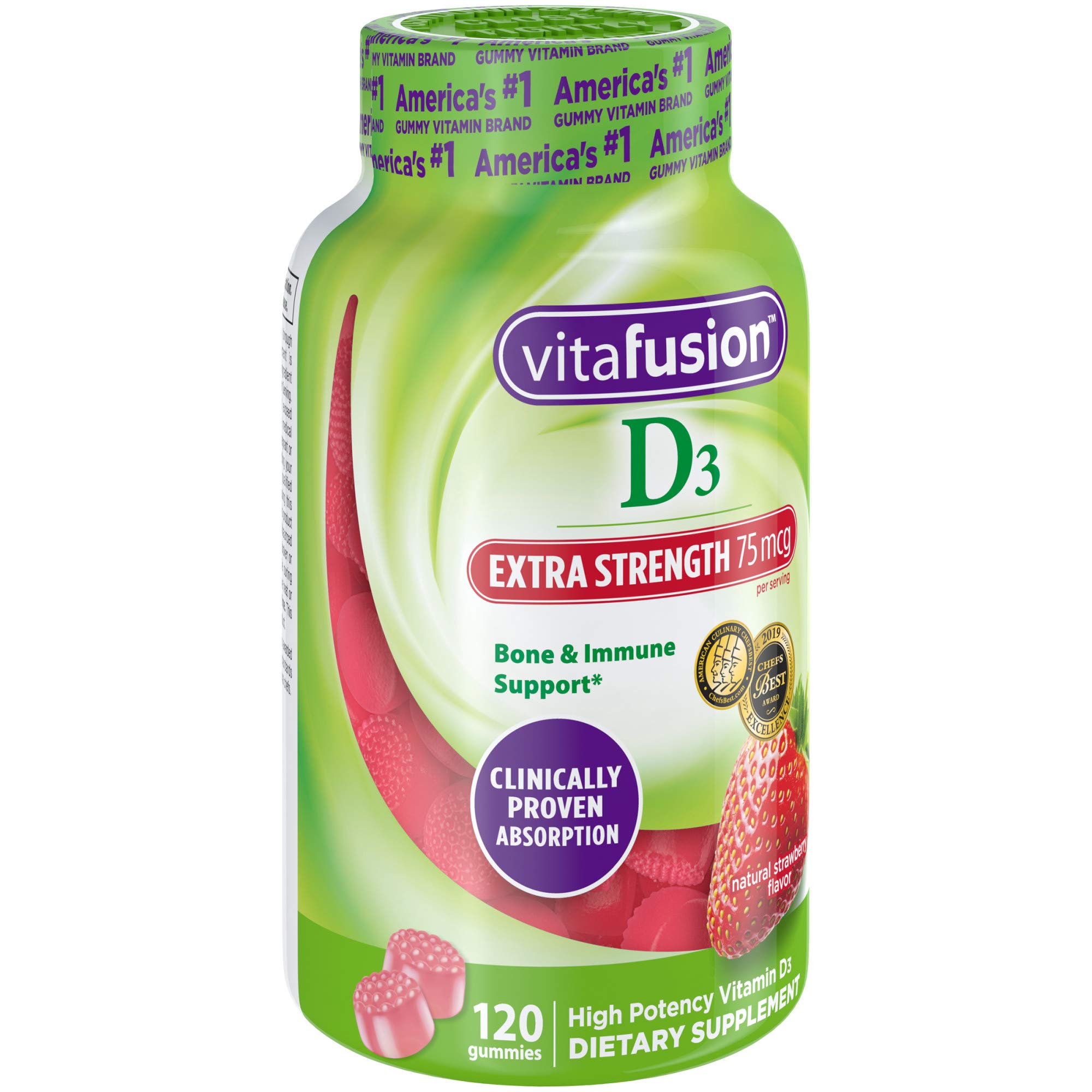 Vitafusion Extra Strength Vitamin D3 Gummy Vitamins, 120 ct Buy