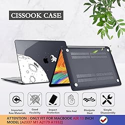CISSOOK Case Compatible with MacBook Air 13 Inch