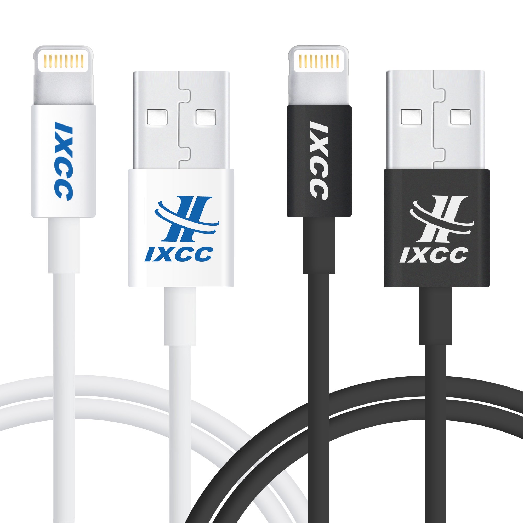 iXCC Lightning Cable 3ft, iPhone Charger, for iPhone X, 8, 8 Plus, 7, 7