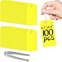 1000 Piezas De Papel Rectangular Etiquetas De Etiquetas De
