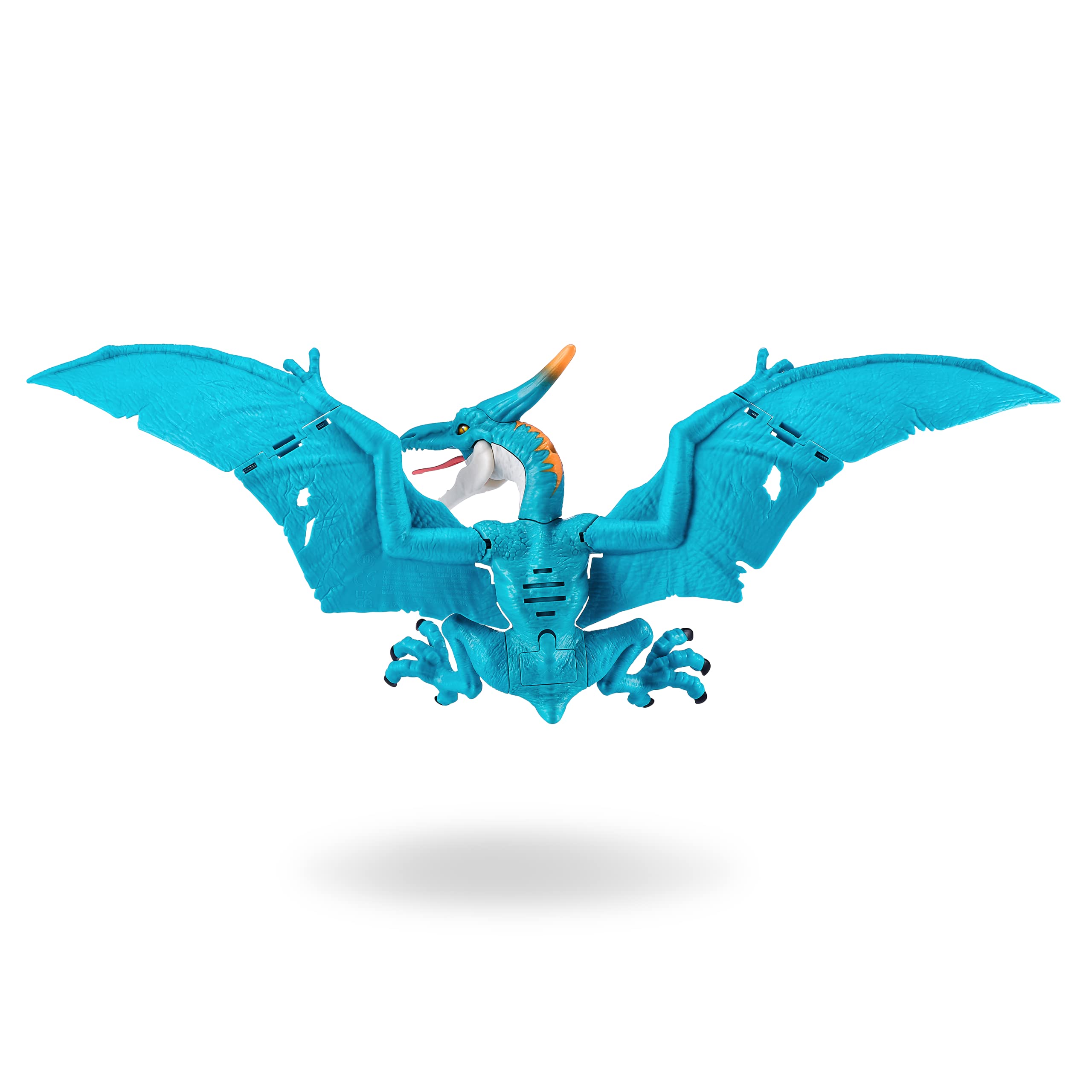 Robo Alive Dino Action Pteradactyl by ZURU Dinosaur Toys, Real Biting Action, Lifelike Roars Sound, Battery-Powered Robotic Interactive Electronic Reptile Toy for Boys
