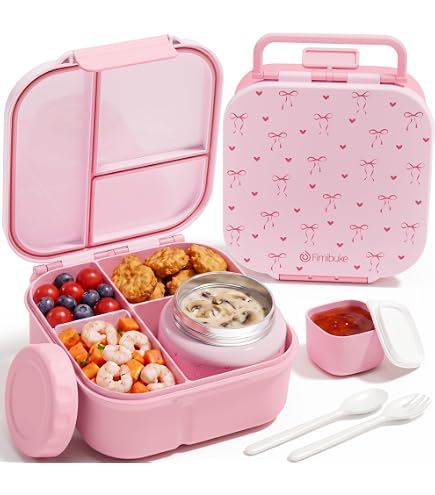 Amzbeauty Lunch-Box Für Kinder – Isoliert, Thermo, Quadratisch, 25x19x8 Cm, Mit Reißverschlussfach Und Netzseitentasche, Meerestiermotiv Kinder Lunchbox