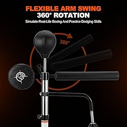 Punching Bag with Stand 5 in 1 Adjustable Height