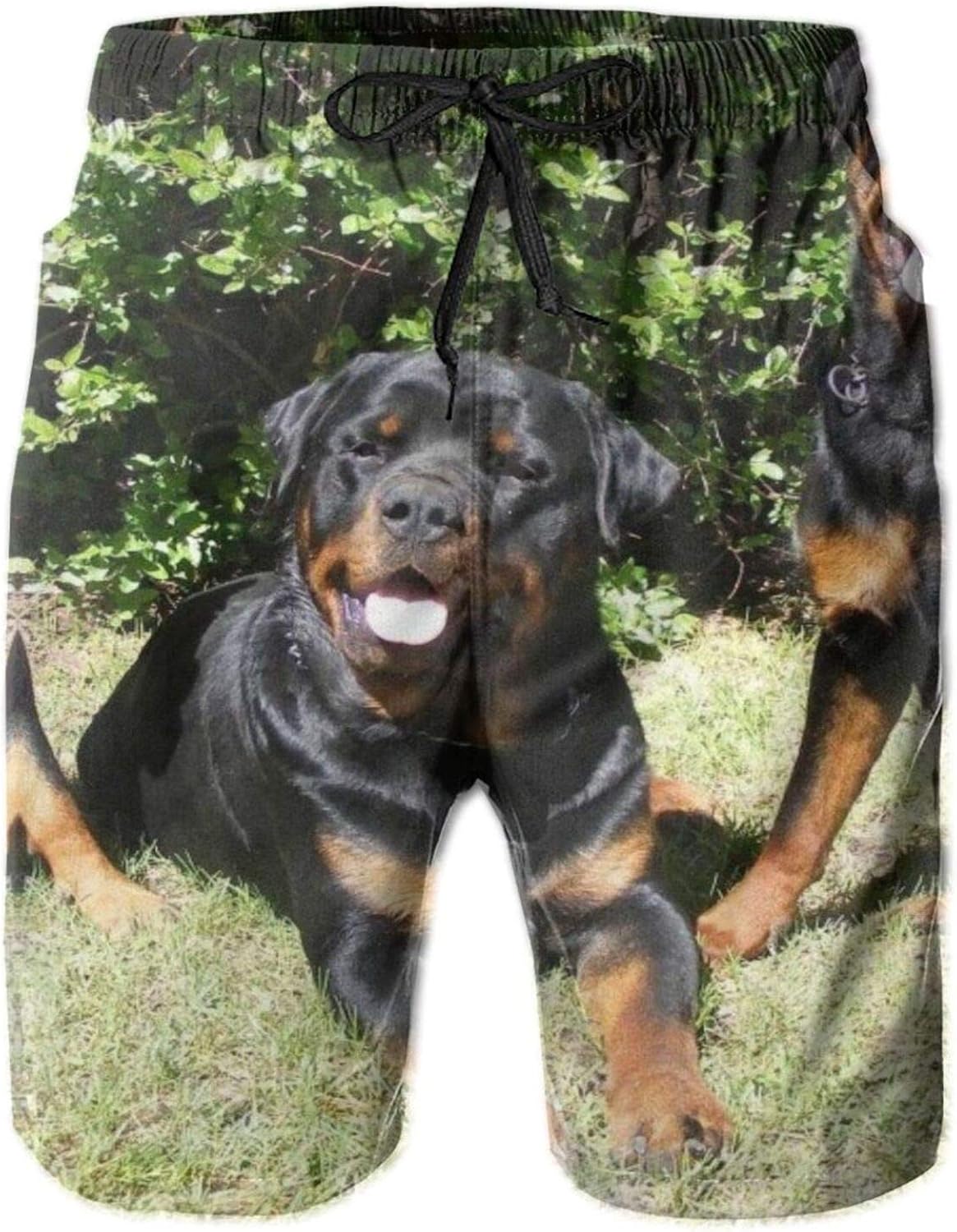 Bazuvir Rottweilers Womens Comfortable Beach Pants with