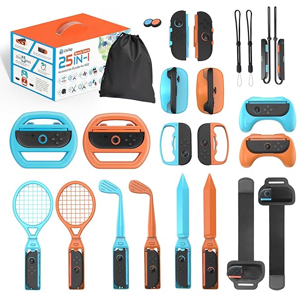 Amazon.com: Dobe - 30 in 1 Switch Sports Accessories Bundle for