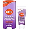 Lume Whole Body Deodorant - Invisible Cream Mini + Solid Stick Bundle - 72 Hour Odor Control - Aluminum & Baking Soda Free, Skin Loving (Lavender Sage)
