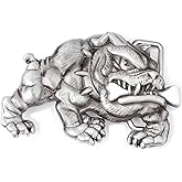 Bull Dog Belt Buckle Animal Western Cowboy Cowgirl Native American Motorcyclist (BDG1)