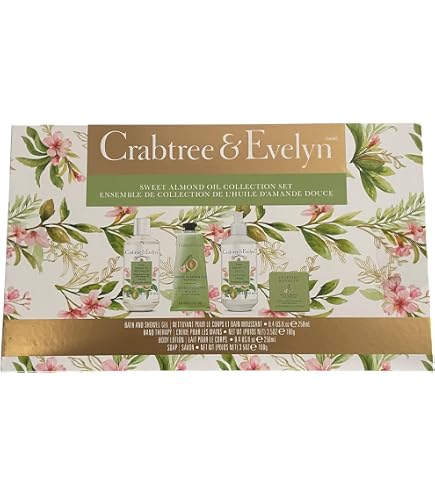Amazon.com : Crabtree & Evelyn 4 Piece Gift Set Tin (4-piece set