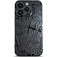 SIMPLYMDRN Slim for iPhone 12 Pro Max Case - Joker Haha Design - Cool Case for Men - Superhero Villain Designer Cover - Slim and Flexible (Jokester Black)