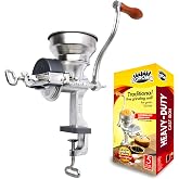 Corona Manual Grain Mill, Molino para Moler Maiz, Cast Iron Grinder | Wheat Grinder for Flour, Corn, Masa, Coffee and Spices, Low Hopper