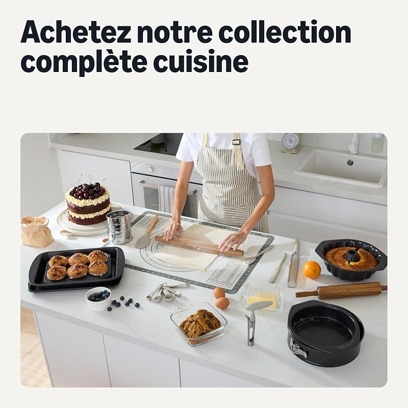Moule à Charnière Antiadhésif, Passe au Four et au Lave-Vaisselle, 25,4cm — photo 7 sur 7