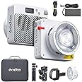 Godox ML100Bi Pocket LED Video Light Kit with Power Bank Holder PH01 Bi-Color 120W Fill Light 2800K-6500K CRI97+ TLCI98+ APP 