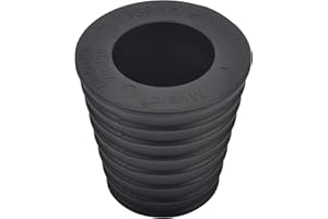 MPUW Myard Patio Umbrella Cone Wedge Shim, Wind-Resistant, Twist to Fit, for Patio Table Hole or Umbrella Base 1.8-2.4 Inch, Pole Diameter 1-1/2" (38mm, Black)