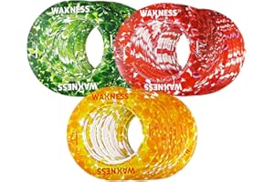 Waxness Wax Necessities Assorted Protection Collars Green Yellow Red for 14 Ounces Tins Fits Most Brands 150 Pack