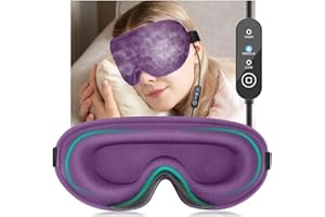 BETIDOM Heated Eye Mask, Steam Warm Compress for Dry Eye, Eye Heating Pad with Temperature Control, Washable, USB Electric Eye Maks, Mosit Treatment for Stye, Chalazion, Blephariti, MGD and Puffy Eyes