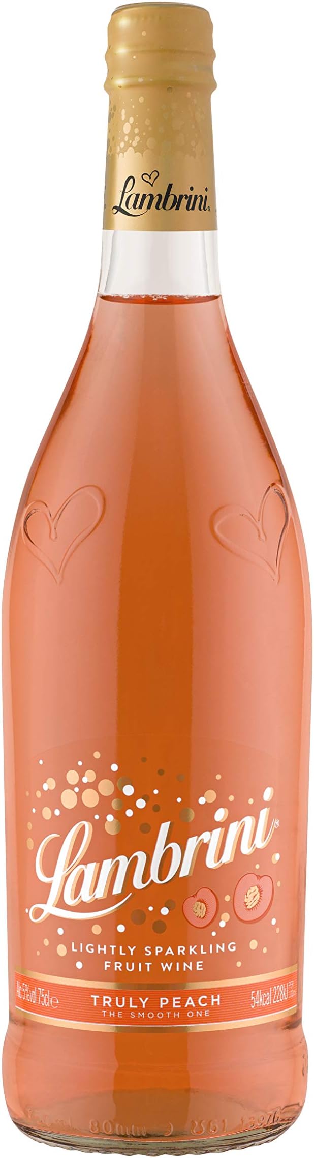 Lambrini Peach Flavoured Fruit Wine 75 cl