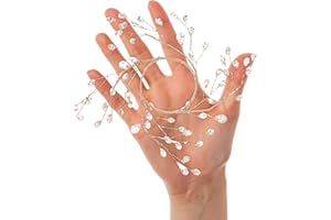 VANZACK Mini Christmas Wreath Tabletop Decoration Acrylic Bead Candle Holder Ring Xmas Decor for Window