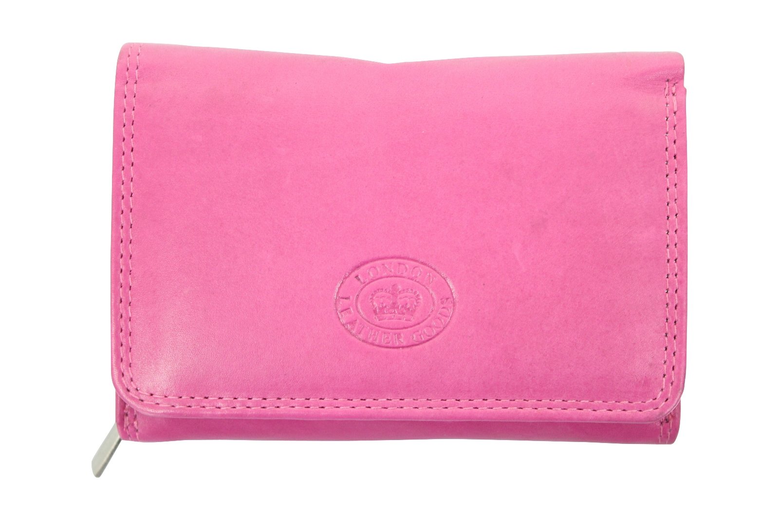 Ladies Leather Small Purse/ Wallet Clutch Bag By London Leather Goods
